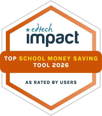 Award: Top School Money Saving Tool 2026.