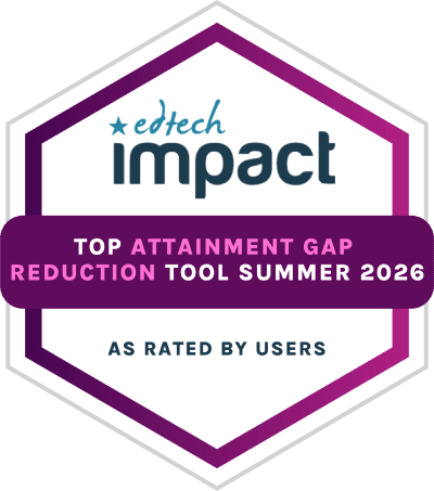 Award: Top Student Attainment Gap Reduction Tool 2026.