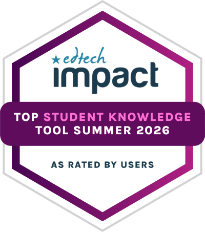 Award: Top Student Knowledge Tool 2026.