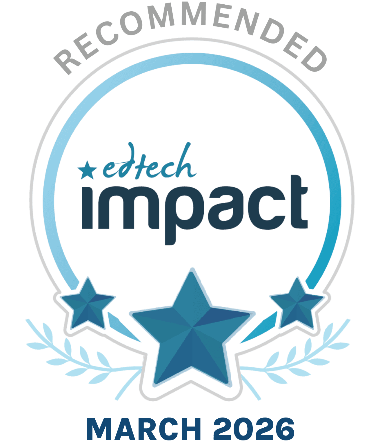 Teacher recommended certification for 2026/03